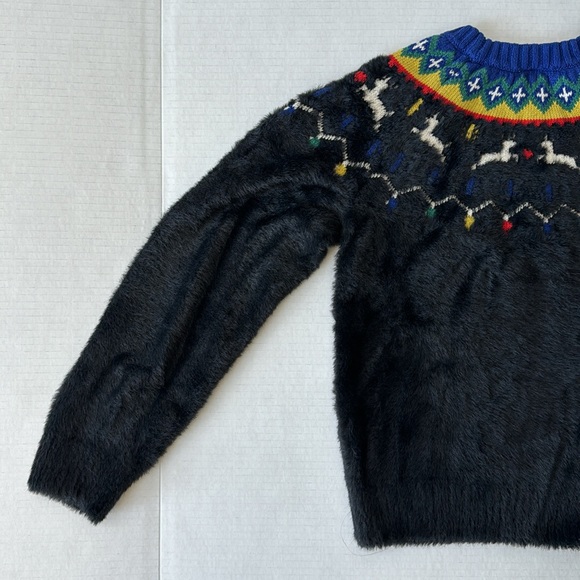 NWOT Festive Fair Isle Pullover Size 130cm/US 8 - Picture 7 of 10